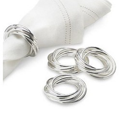 Metal Napkin Ring, Size : 1iinch, 2iinch