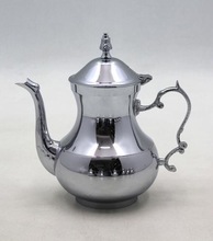 Metal Brass Moroccan Teapot Silver, Certification : FDA, SGS