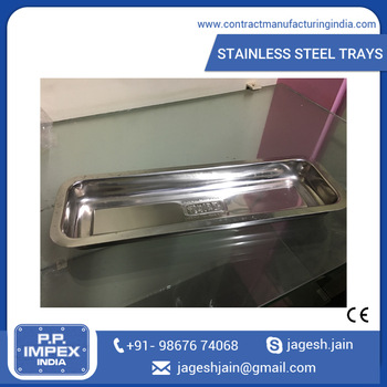 Food Serving Stainless Steel Mess Tray