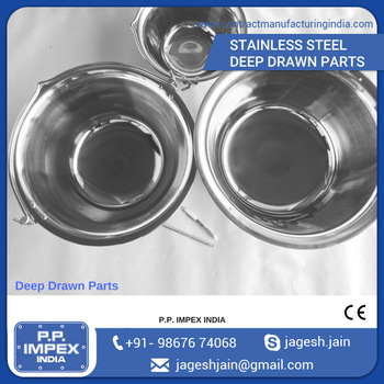 Stainless Steel Deep Drawn Metal Stamping Parts