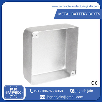 Sturdy Design Metal Battery Boxes