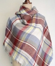 Pooja Acrylic wool scarf, Color : Customized Color