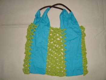 Cotton netted bag