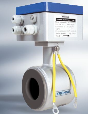 Krohne Stainless Steel Automatic Digital Water Meter, for Industrial, Residential, Voltage : 220V