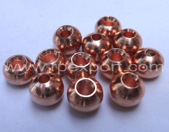 Round Copper Brass Bead