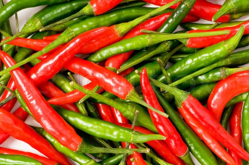 Organic Green & Red Chilli, for Food, Making Pickles, Taste : Spicy