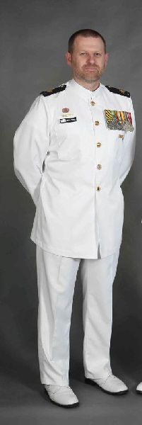 Full Sleeves Cotton Mens Navy Uniform, for Military Use, Size : XL, XXL