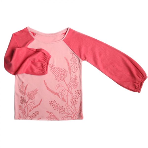 Girls ROSE PINK FULL SLEEVE TOP, Occasion : Casual/Outdoor Wear
