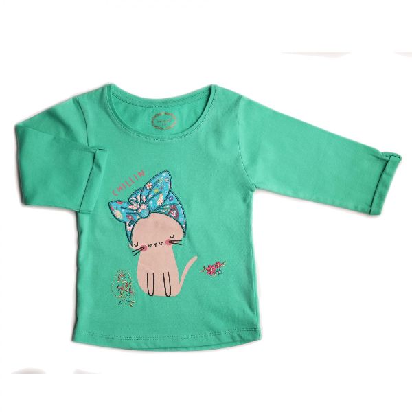 Girls TURQUOISE BLUE TOP
