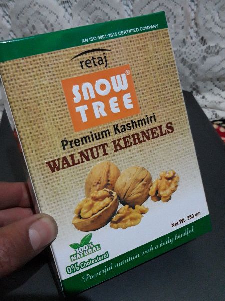 Retaj Snow White Walnut Kernels, Packaging Type : Vacuum Bag