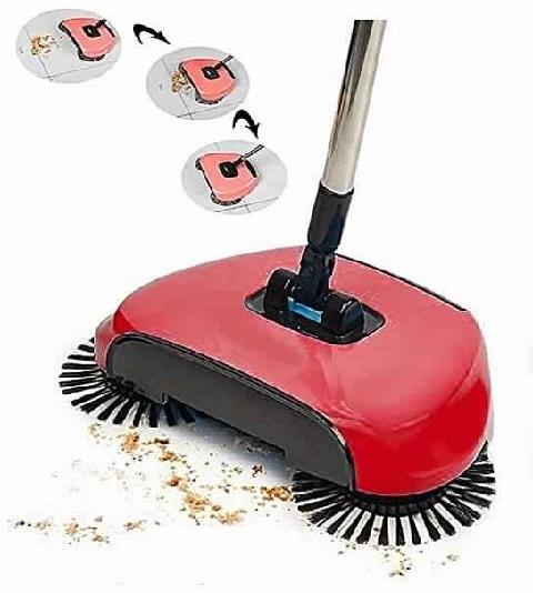 Automatic Hand Push Sweeper Mop, Color : Green, red, blue, purple