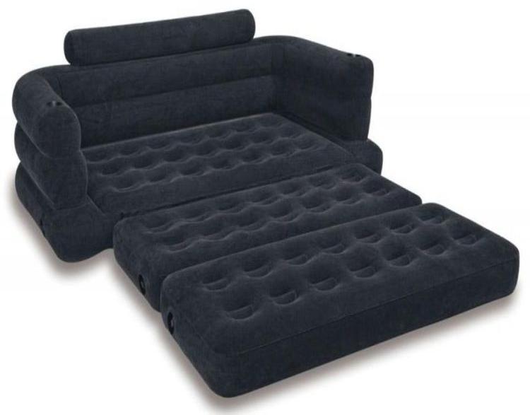 Black Inflatable Sofa Bed