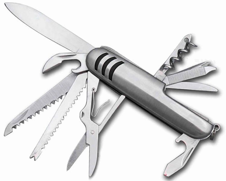 Swiss Style Pocket Knife Tool