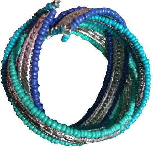 Blue Beads Bracelet, Occasion : Casual, Party