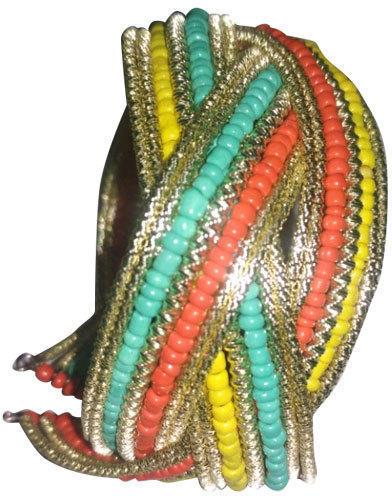 Multi Color Bead Fancy Bracelet