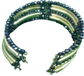 Round Beads Polished Ladies Handicraft Bangles, Occasion : Casual