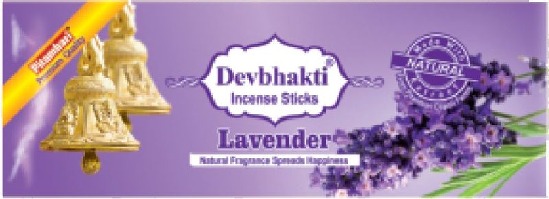 Wood Devbhakti Lavender Incense Sticks, for Worship