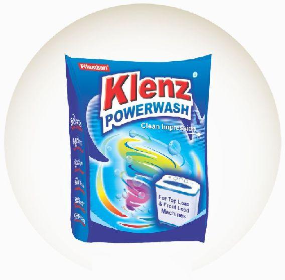 Klenz detergent powder, Color : white