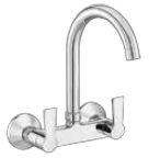 Spry Wall Mounted Sink Mixer, Style : Antique