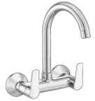 Theta Wall Mounted Sink Mixer