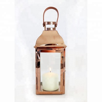 Bright Collection Metal Candle Lanterns