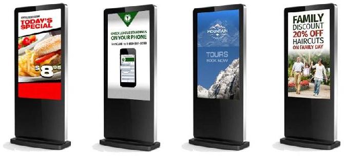 digital signage kiosk stand alone
