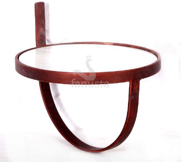 Round Marble Wall Shelf, Color : Copper