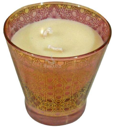 Soya Wax Aroma Glass Candle
