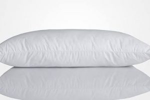Rectangular White Pillow, for Hotel, Personal, Pattern : Plain