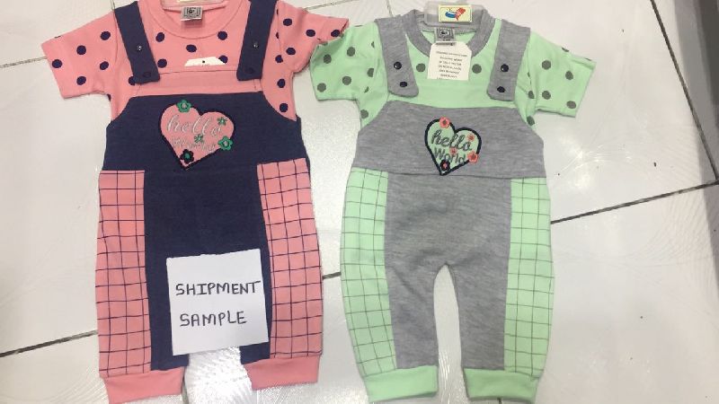 Round Printed Cotton Baby Fancy Jumpsuit, Feature : Comfortable