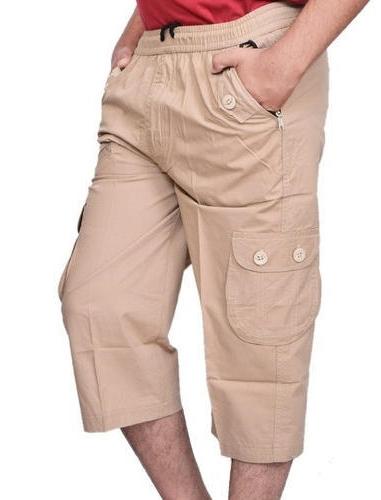 Mens Cotton Capri