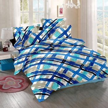 Cotton Comfort Double bedsheet, Pattern : Printed