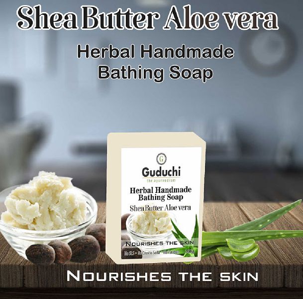 Herbal Hand Made Soap Shea Butter Aloe Vera