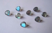 Labradorite Heart Loose Gemstone, Gemstone Type : Natural