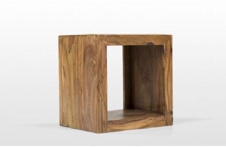 wood bedside table