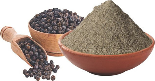 Organic Black Pepper Powder, Style : Dried