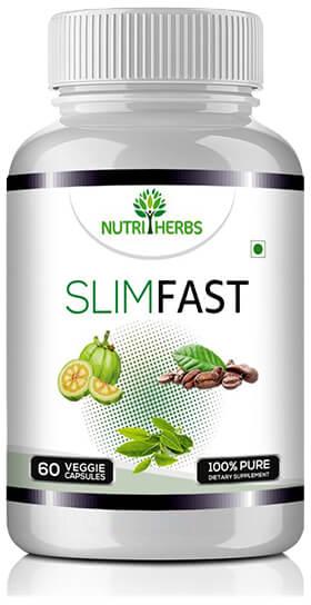 Slimfast Garcinia Cambogia capsule, for Personal, Purity : 100% at Rs 935 /  Bottle in Delhi