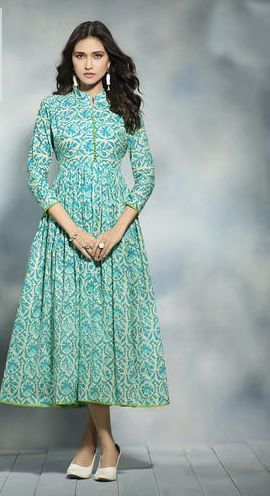 Anarkali Printed Kurti