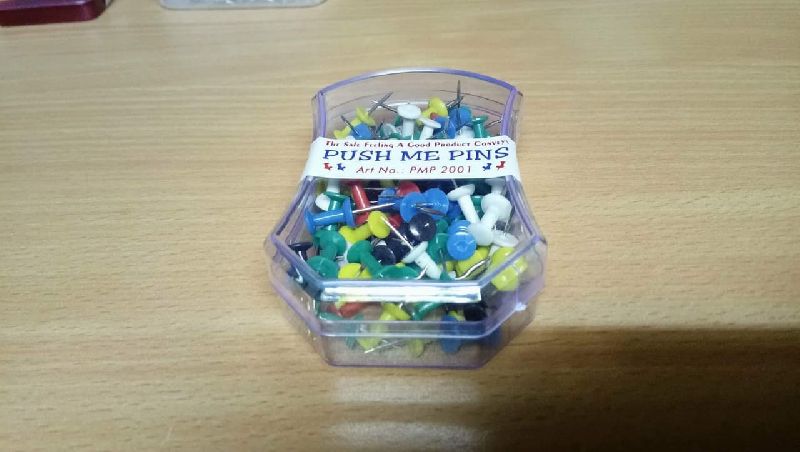 100 Pieces Push Pin Pack, for School