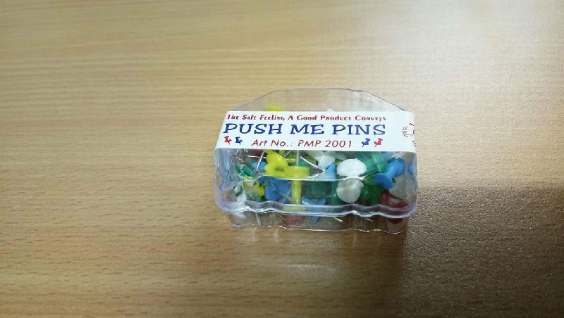 Notice Board Push Pins Opeque Color, for School, Feature : Easy To Use, Fine Finish