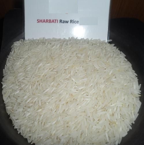 Organic Hard Sharbati Raw Basmati Rice, Variety : Long Grain
