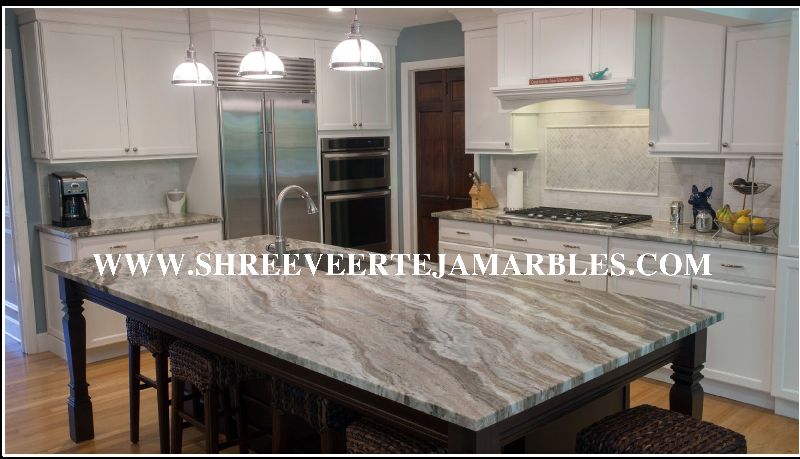 Light Brown Kitchen Slab