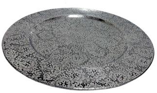 Nickel Large Size Silver Round Plate, Feature : Eco-Friendly