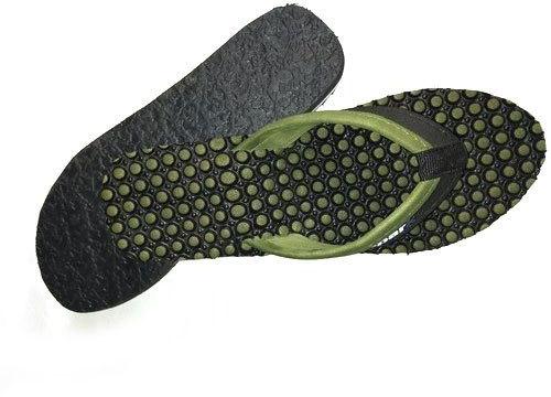 Dotted Ladies Rubber Flexible Slippers, Size : 5 To 9