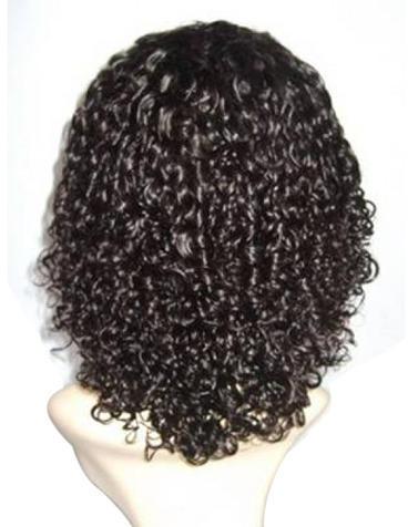 Ladies Short Curly Hair Wigs, for Personal, Feature : Shiny Look