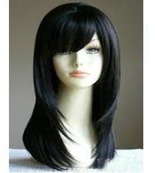 Natural Human Hair Wig, for Personal, Style : Straight