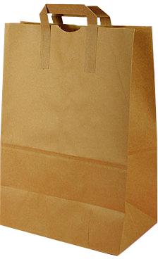 Plain Grocery Paper Carry Bag, Feature : Durable, Eco Friendly
