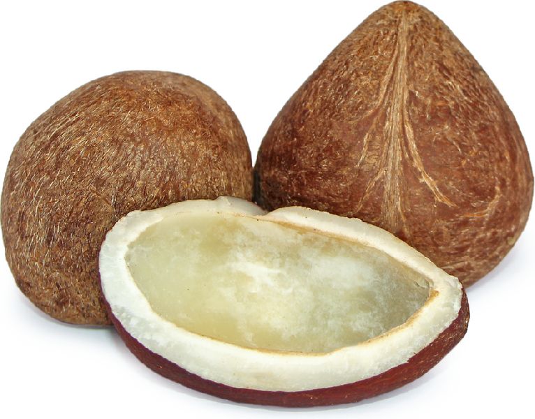Oval Common Dry coconut, for Cosmetics, Pooja, Packaging Type Jute