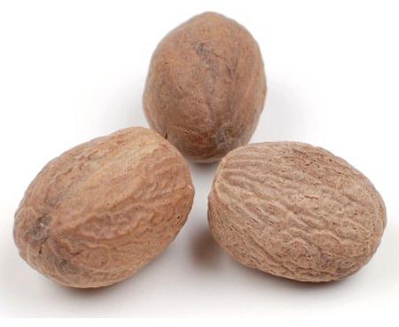 Dried Nutmeg, Color : Brown
