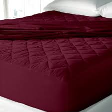 Cotton Maroon Double Bed Mattress, for Home Use, Hotel Use, Pattern : Plain